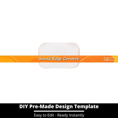 Small Edge Control Side Label Template 45