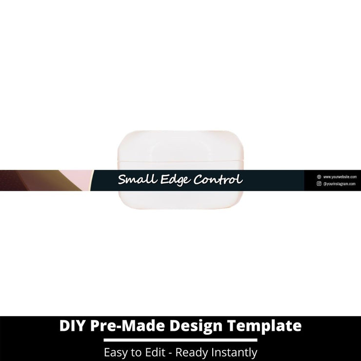 Small Edge Control Side Label Template 47