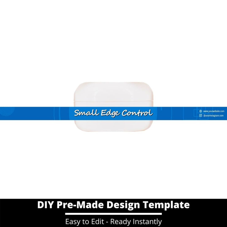 Small Edge Control Side Label Template 53