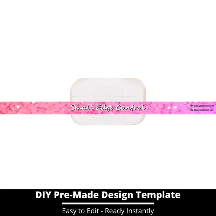 Small Edge Control Side Label Template 59