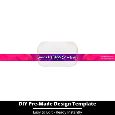 Small Edge Control Side Label Template 61