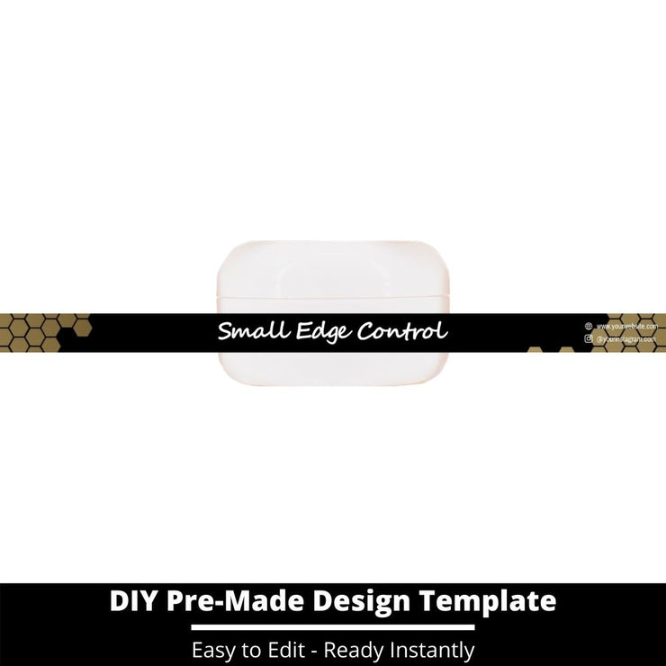 Small Edge Control Side Label Template 71