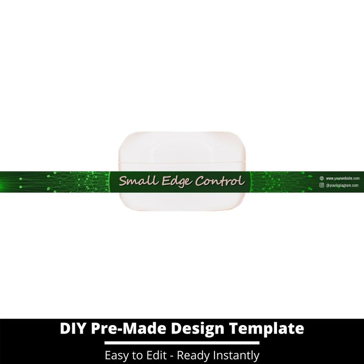 Small Edge Control Side Label Template 77