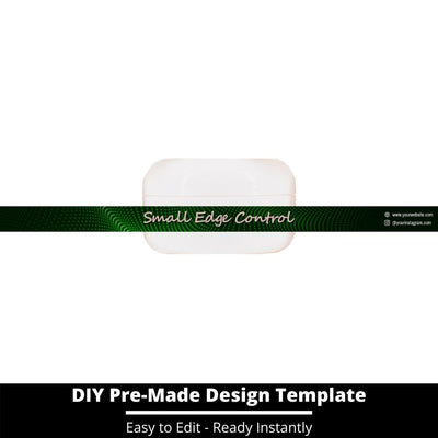 Small Edge Control Side Label Template 81