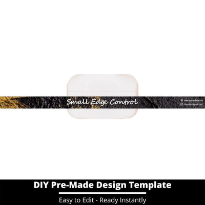 Small Edge Control Side Label Template 91