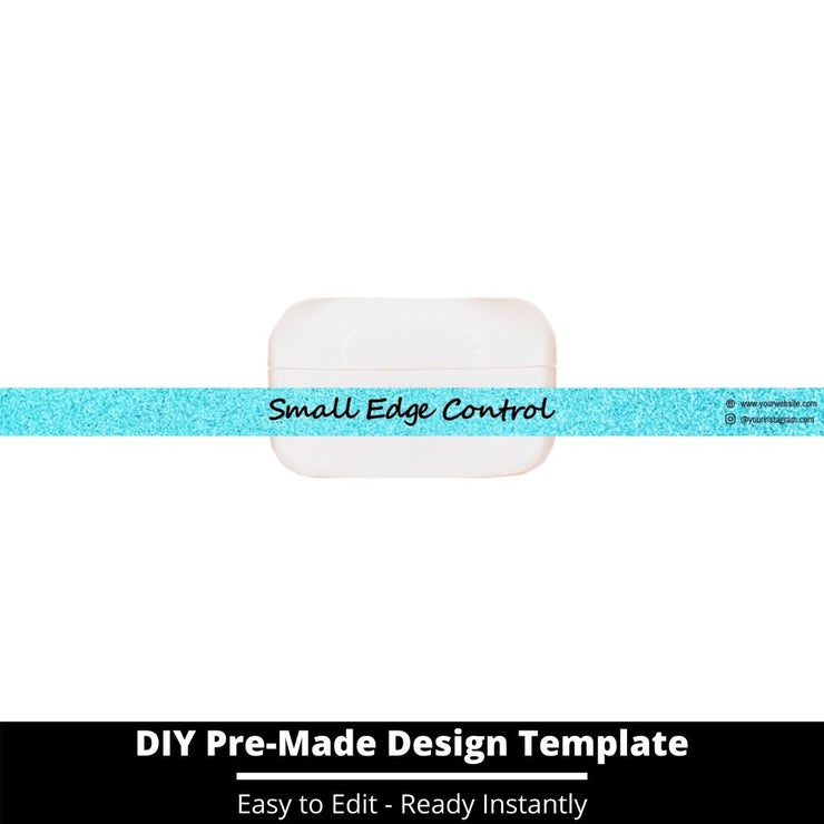 Small Edge Control Side Label Template 99