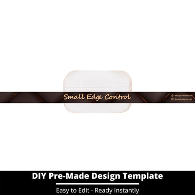 Small Edge Control Side Label Template 101