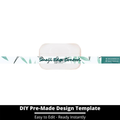 Small Edge Control Side Label Template 107