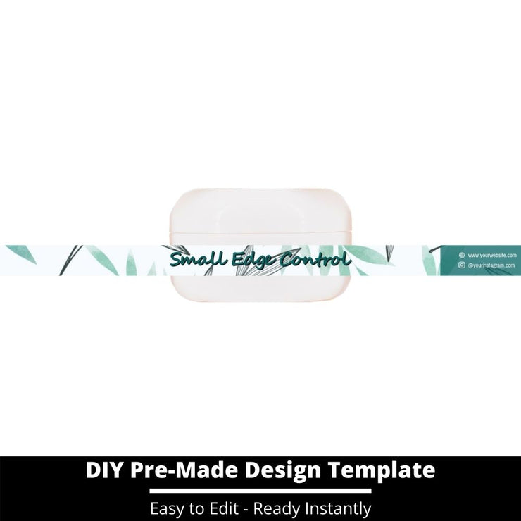 Small Edge Control Side Label Template 107
