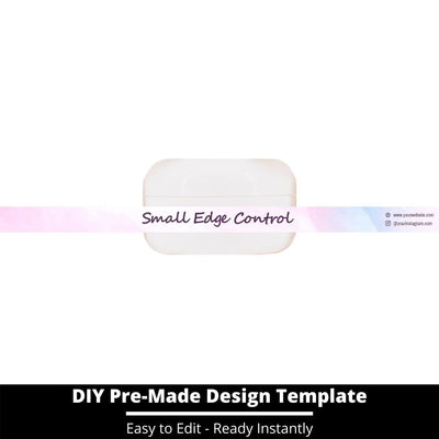 Small Edge Control Side Label Template 112