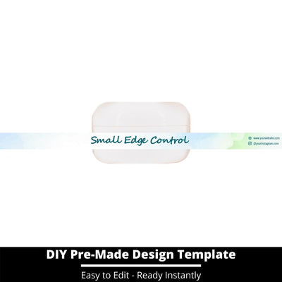 Small Edge Control Side Label Template 113