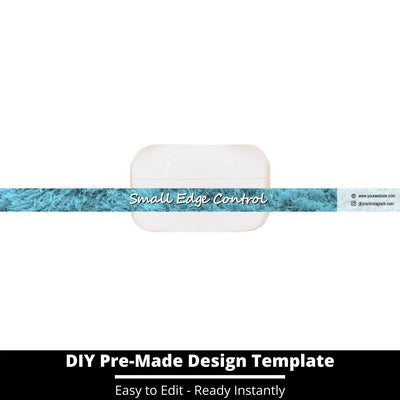 Small Edge Control Side Label Template 116