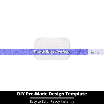 Small Edge Control Side Label Template 119