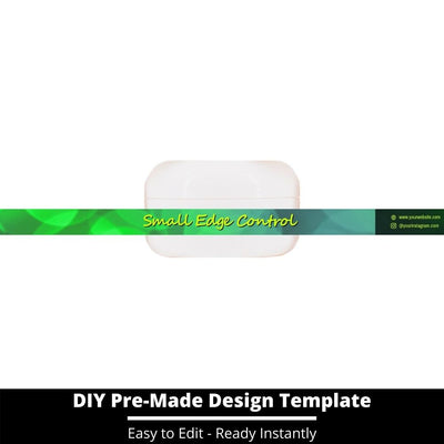 Small Edge Control Side Label Template 123