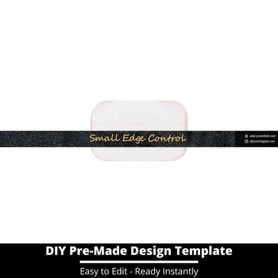Small Edge Control Side Label Template 131