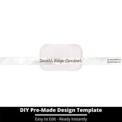 Small Edge Control Side Label Template 138