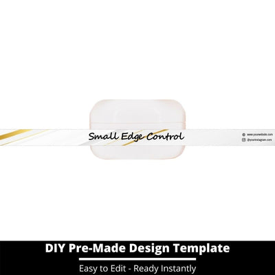 Small Edge Control Side Label Template 139