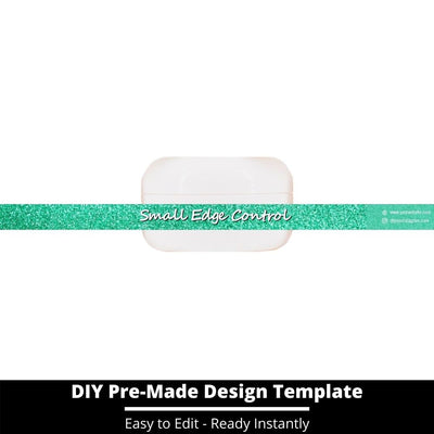 Small Edge Control Side Label Template 142