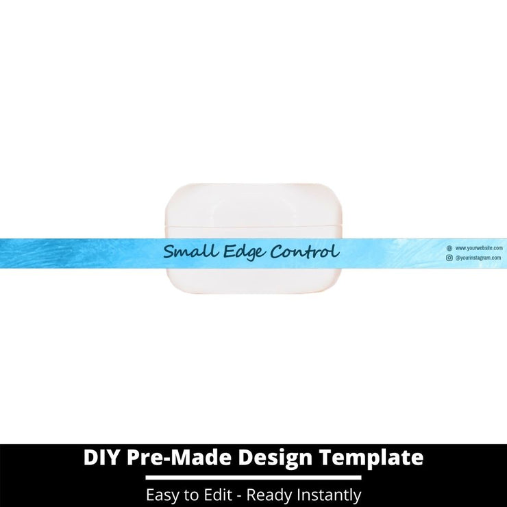 Small Edge Control Side Label Template 144