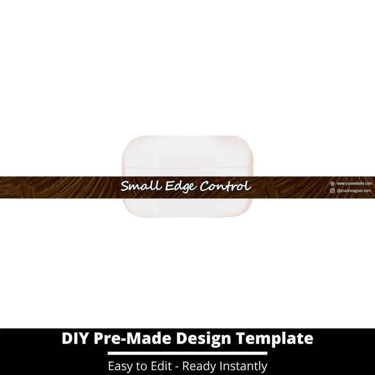 Small Edge Control Side Label Template 151