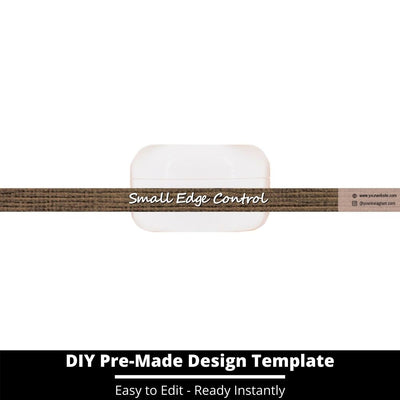 Small Edge Control Side Label Template 155