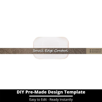 Small Edge Control Side Label Template 158