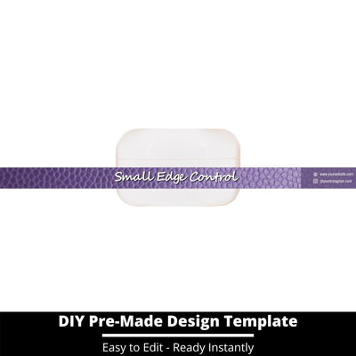 Small Edge Control Side Label Template 164
