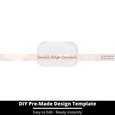 Small Edge Control Side Label Template 165