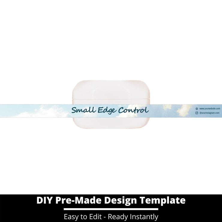 Small Edge Control Side Label Template 168