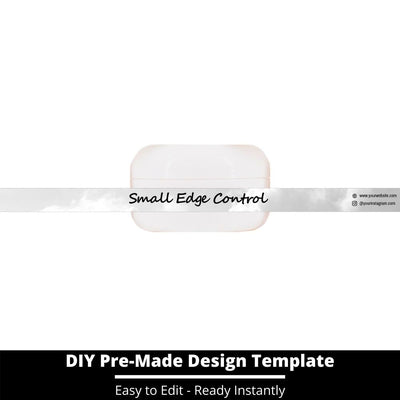 Small Edge Control Side Label Template 167