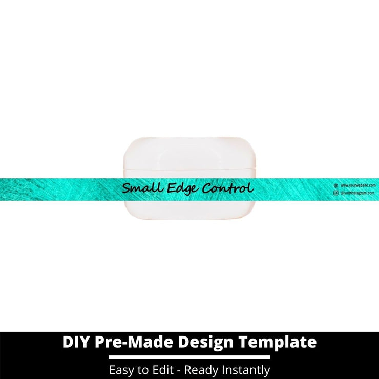 Small Edge Control Side Label Template 169