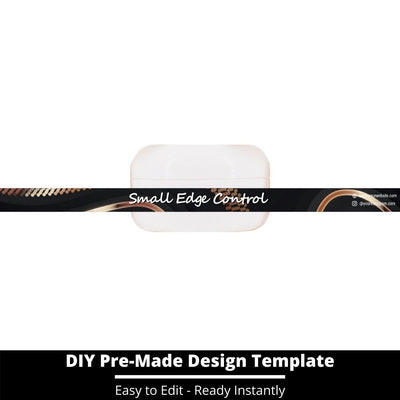 Small Edge Control Side Label Template 187
