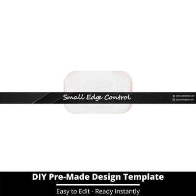 Small Edge Control Side Label Template 189