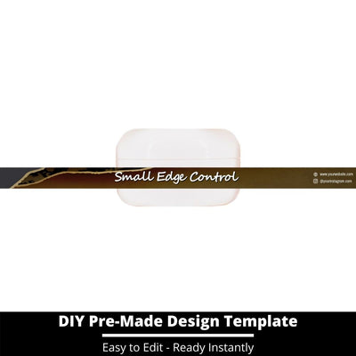 Small Edge Control Side Label Template 191