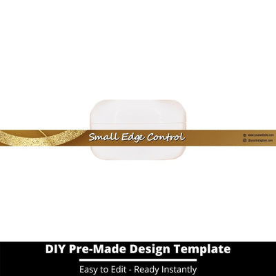 Small Edge Control Side Label Template 193