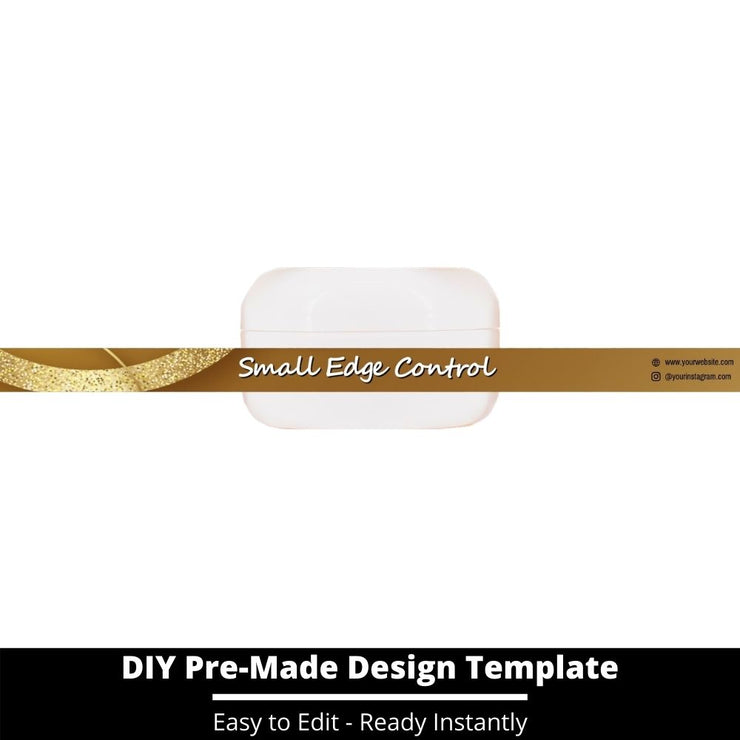Small Edge Control Side Label Template 193