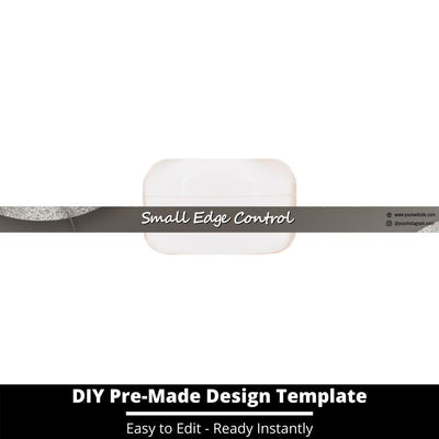 Small Edge Control Side Label Template 195