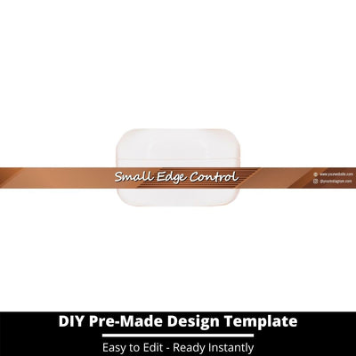 Small Edge Control Side Label Template 196