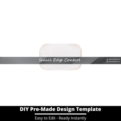 Small Edge Control Side Label Template 198