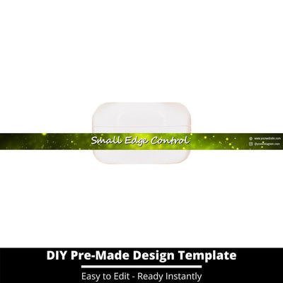 Small Edge Control Side Label Template 203