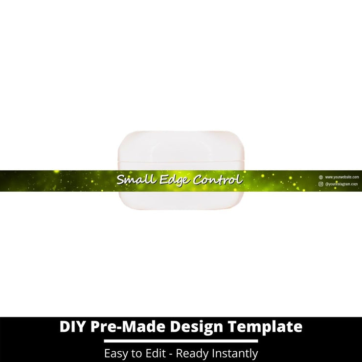 Small Edge Control Side Label Template 203