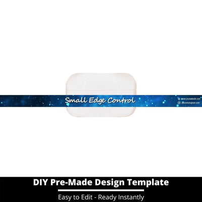 Small Edge Control Side Label Template 204