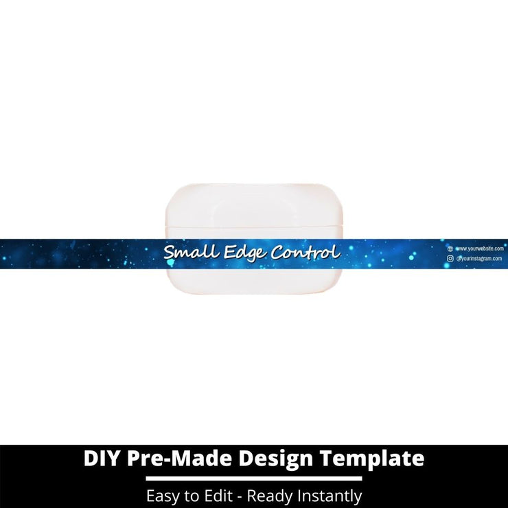 Small Edge Control Side Label Template 204