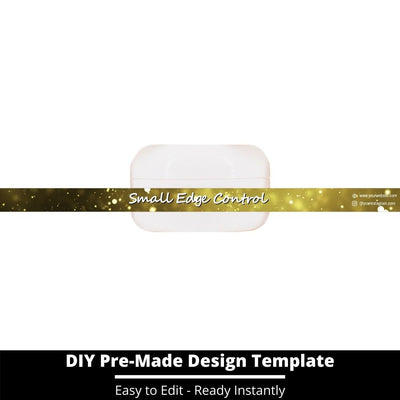 Small Edge Control Side Label Template 207