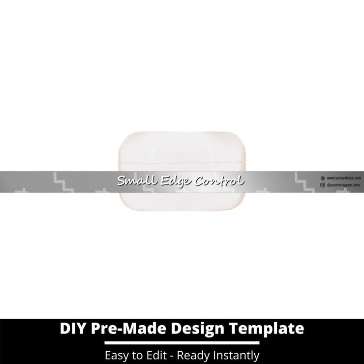 Small Edge Control Side Label Template 220