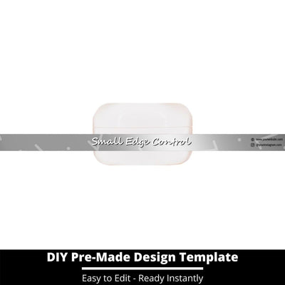 Small Edge Control Side Label Template 224