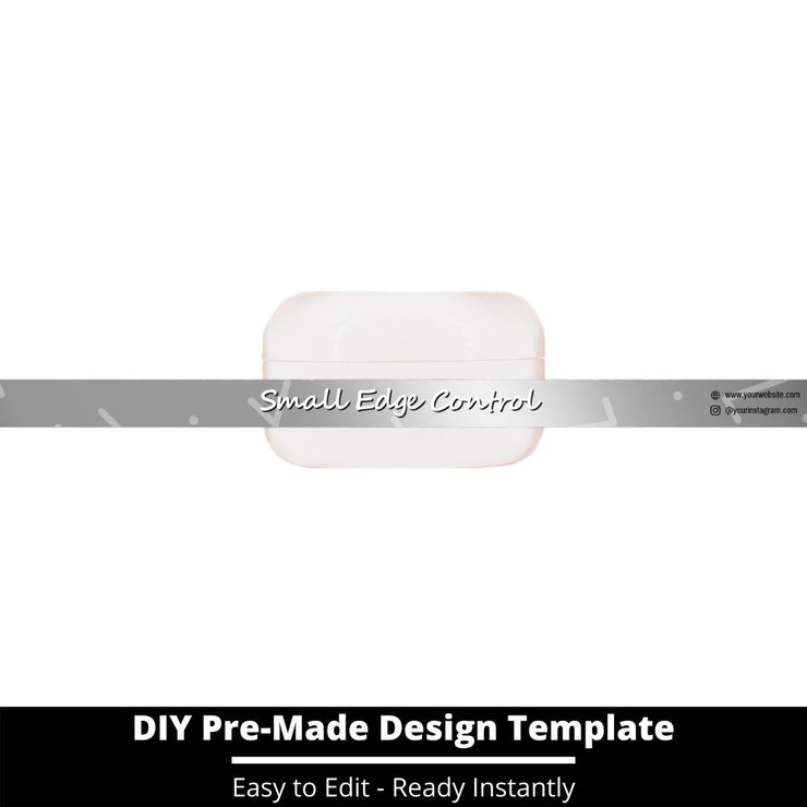Small Edge Control Side Label Template 224