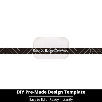 Small Edge Control Side Label Template 226