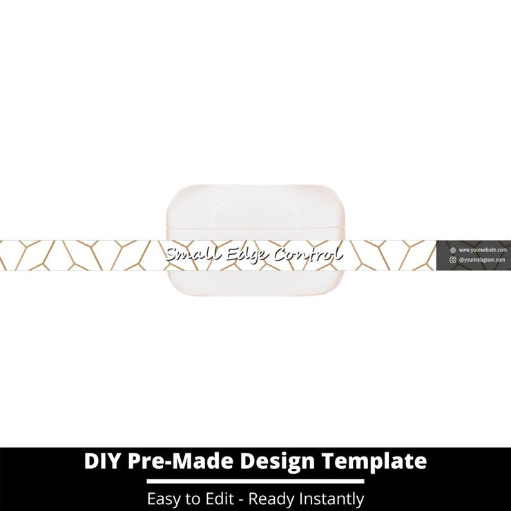 Small Edge Control Side Label Template 229