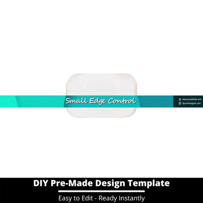 Small Edge Control Side Label Template 233